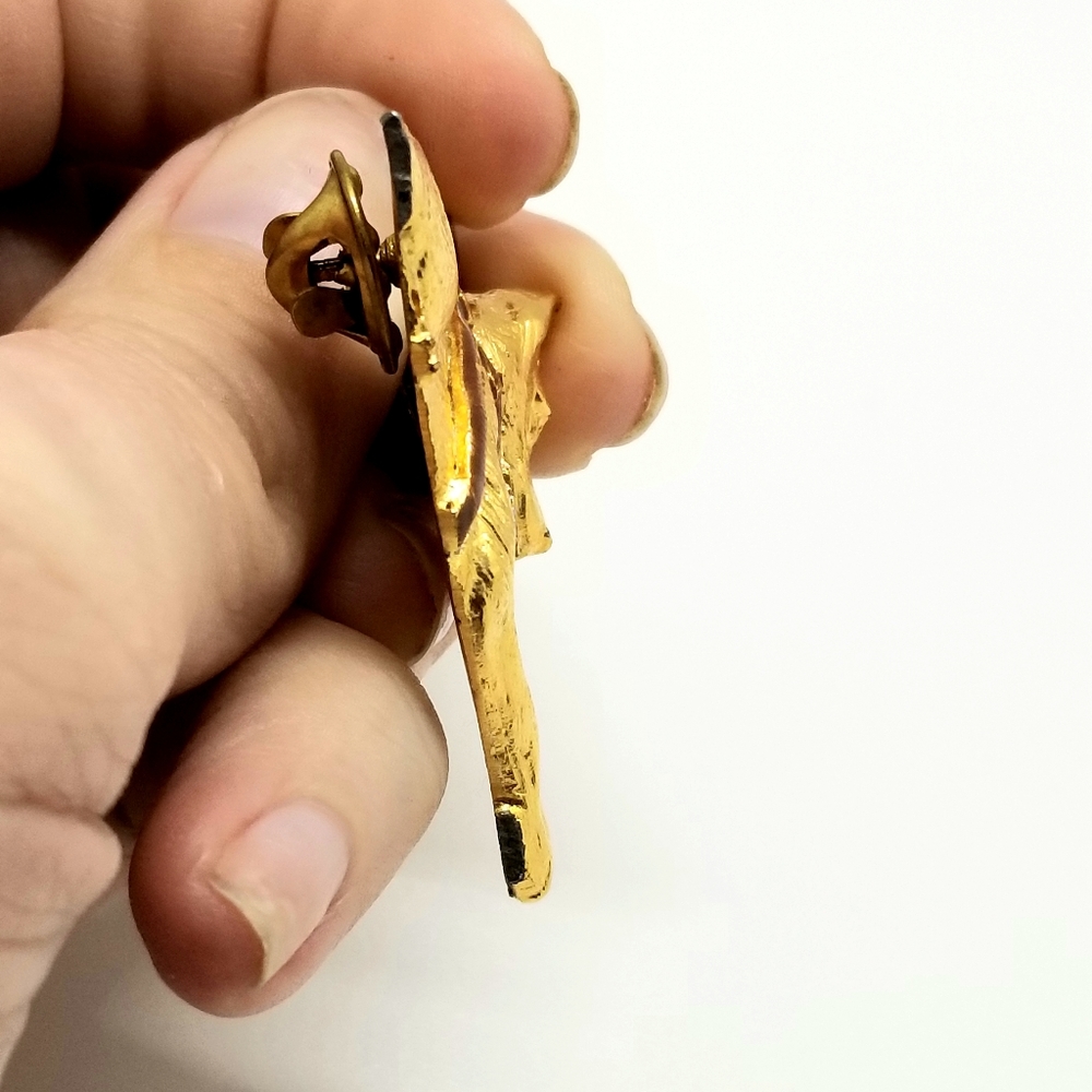 German Shepherd Service Dog Brooch - Picture 5 of 5
